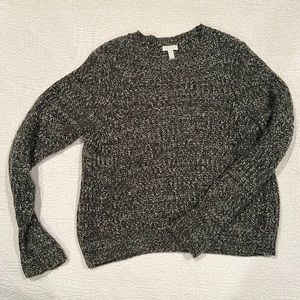 Green Leith Oversized Sweater